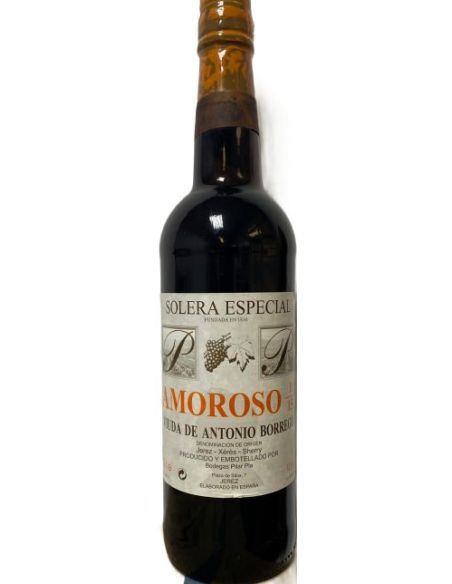 Botella generoso AMOROSO 15 YO  VDA. DE A. BORREGO