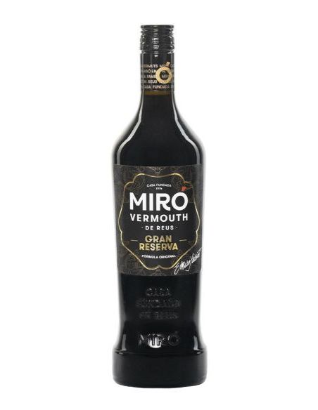 Botella VERMUT MIRO RESERVA ETIQUETA NEGRA