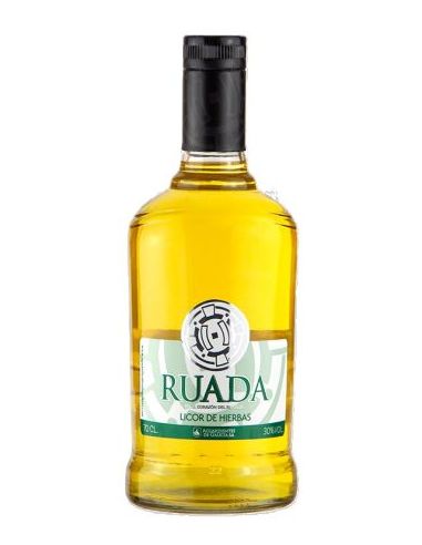 Botella LICOR DE HIERBAS RUADA