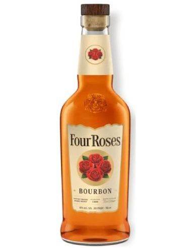 Botella whiskey FOUR ROSES BOURBON