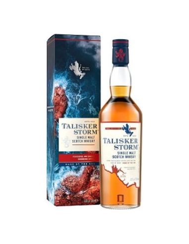 Botella whisky single malt TALISKER STORM