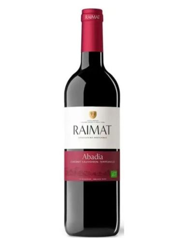 Botella vino Costers del Segre RAIMAT ABADIA ECO TINTO