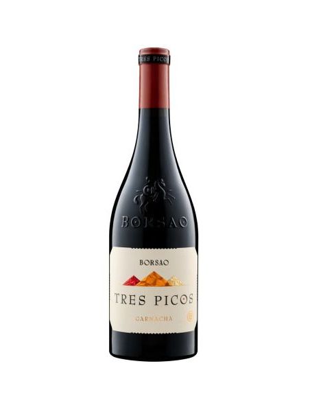Botella vino Campo de Borja BORSAO TRES PICOS TINTO
