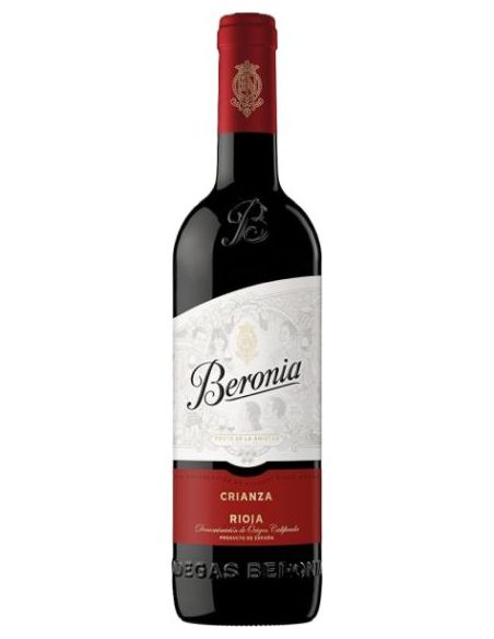 Botella vino Rioja BERONIA CRIANZA TINTO