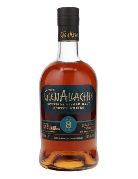 Botella whisky single malt GLENALLACHIE 8 Y0
