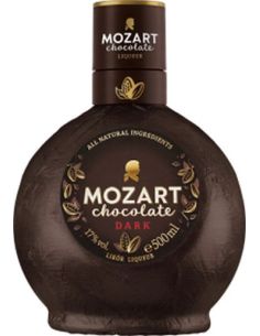 Botella licor de crema MOZART DARK LICOR DE XOCOLATA