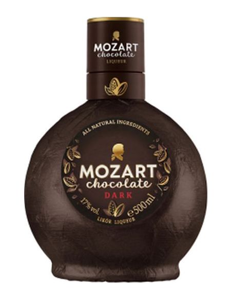 Botella licor de crema MOZART DARK LICOR DE XOCOLATA