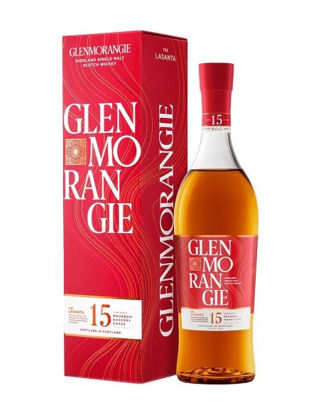 Whisky single malt glenmorangie 12 yo lasanta