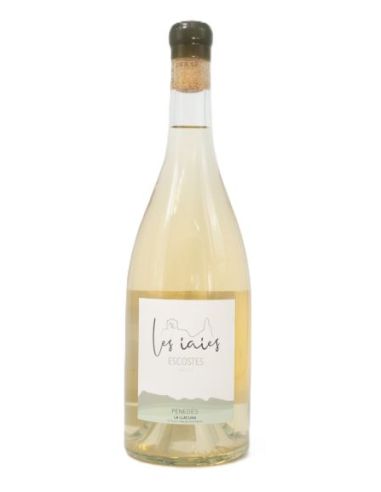 Botella vino Penedès ESCOSTES LES IAIES  BLANCO