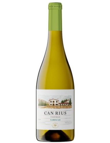 Botella vino Penedès CAN RIUS D'ESPIELLS BLANCO