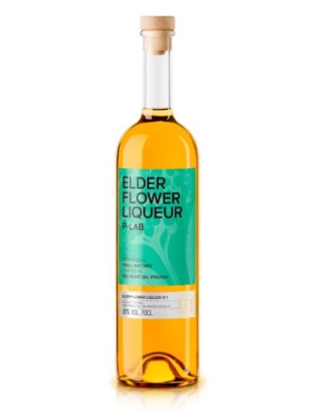 Botella licor de flor de sauco PLAB ELDERFLOWER LIQUOR Nº1