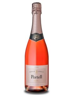 Cava portell brut rosado