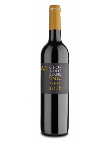 Vino de conca de barberà unic syrah crianza tinto
