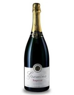 Botella Corpinnat GRAMONA IMPERIAL BRUT MAGNUM CON ESTUCHE 2