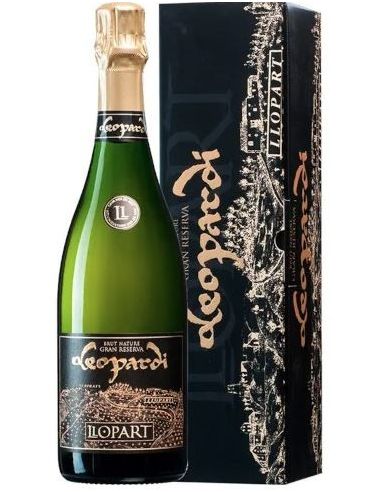 Corpinnat llopart leopardi brut nature con estuche