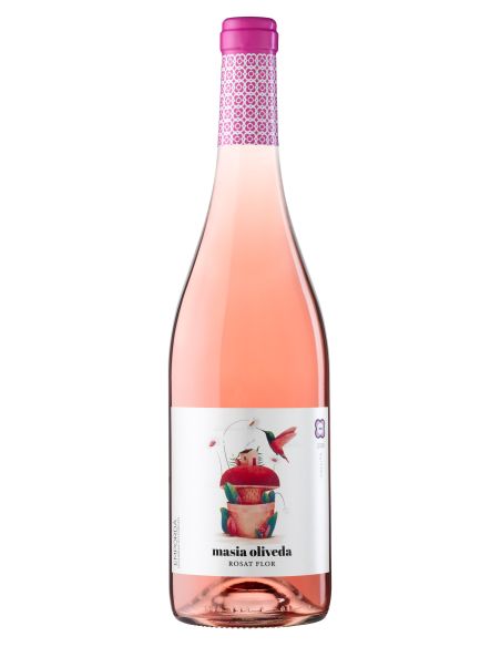 Vino del empordà mo rosat flor rosado