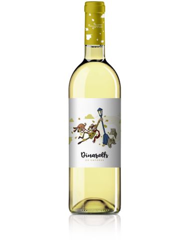 Vi de l'empordà dinarells blanc