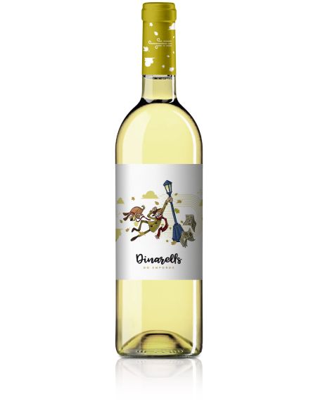 Vi de l'empordà dinarells blanc