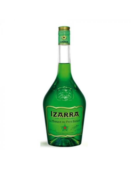 Licor de hierbas izarra verde 40% vol
