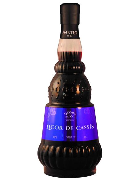 Licores de frutas licor de cassis dera val 16% vol