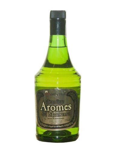 Botella licor de hierbas AROMES DE MONTSERRAT