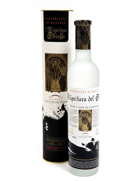 Destilados alquitara del obispo aguardiente de manzana 0,5l